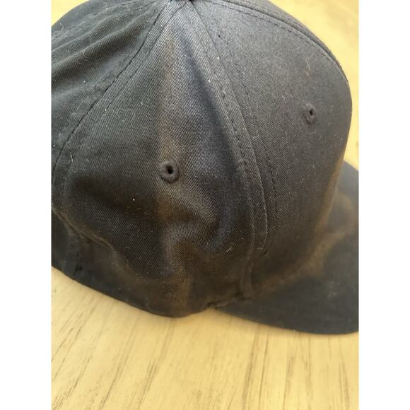 Metal Mulisha Nitro Hat Skull smoking flexfit Cap Distressed THRASHED Faded S/M - Picture 7 of 12